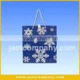 Medium Size Patented Paper Shopping Bag, Christmas Snow Flower Paper Shopping Bag, Paper Shopping Bag thumbnail-3