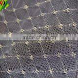 2015 New Arrival Gold Wire Mesh Fabric For Garment