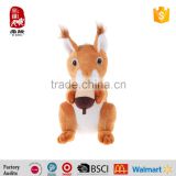 High Quality Forest Widelife Series Plush Stuffed Animal Toy Squirrel