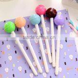 Diy Creative Stationery Personalized Novelty Plastic Lollipop Shaped Ballpoint Pen Best Promotional Gift Black Ink Gel Pen thumbnail-4