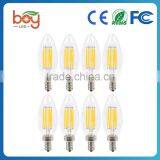 C35 2w 4w E14 LED Filament Candle Bulb C35 2W LED Candle Lamp thumbnail-1