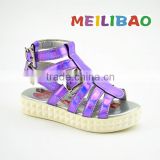 2016 high quality selling well fashion summer girls latest high heel sandals for baby