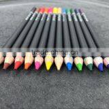 12c 7 Inch High Quality Color Dipped Matt Black Round Bar Color Pencil thumbnail-3