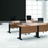 2012 modern MFC and steel legs Rectangular Office Training Table Meeting Room Table