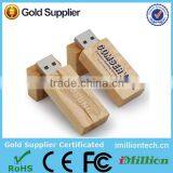 Eco-friendly USB Flash Drive Bamboo USB For Trade Industries,Health Spas Promotions thumbnail-1