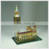 Cheap Popular Golden Bell Tower Crystal Model For Birthday Gifts thumbnail-1