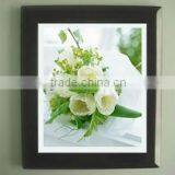 Modern design delicate decorative decent different size picture frame black