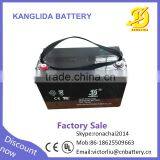 Kanglida Deep Cycle 12v 100ah Lead Acid Rechargeable Battery for Solar Panels Home System thumbnail-4