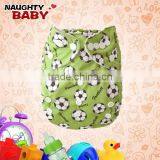Naughty Baby Waterproof Breathable Baby Boy Girl Print Pocket Eco Friendly Cloth Diaper thumbnail-2