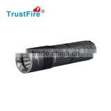 Led Source Flashlight A8 With Nylon Pouch Type T6 Portable Torch Light With Free Battery and Charger