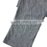 Cotton gray color casual lounge pants for women