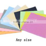 wholesale logo printed microfiber glasses cleaning cloth