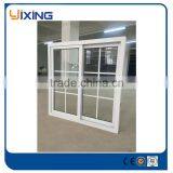 Factory Hot Sales Small Colored Glass Sliding Window Grill Design