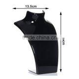 Acrylic Necklaces Earrings Display Jewelry Showcase Holder Organizer Stand Black(NE-B-0176) thumbnail-3