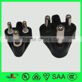 High quality India power plug, 6A 250V 3 pin AC electrical plug