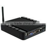 Intel Atom N2600 Fanless Embedded Box PC Mini PC Industrial PC NIS-886 Barebone system