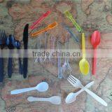 Different Colors and Size Disposable Plastic Spoon and Fork thumbnail-3