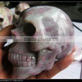 Nature Alien tourmaline Crystal skull for sale