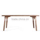 8 Seater Wood Dining Table Designs for Restaurant Used thumbnail-3