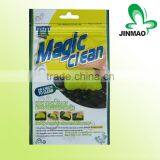 High Quality Resealable Plasticclear Skin Clay Mask Zipper Bag With Euro Hole