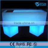 Decorative Led Light Beverage Cooler,illuminated Rgb Color Party Wine Ice Bin