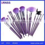 Custom Eco Friendly Designer Different Kinds of Blue Makeup Brushes thumbnail-6