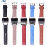 Superior Luxury Genuine Leather Watch Band Wrist Strap For Fitbit Blaze Smart Watch thumbnail-1