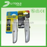19mm retractable stainlessprinted top quality utility knife