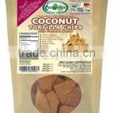 COCONUT TORTILLA CHIPS with coconut nectar 100% Natural