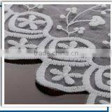 Laser Embroidery Flower Design Fabric For Curtains thumbnail-3