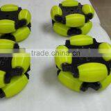 254mm Heavy Duty Industrial Omni Directional Wheel With Pu Roller (professional Custom,payload:500KG/pcs ) thumbnail-4