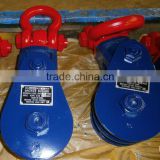 snatch block with hook 10ton