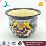 YSfp0009-02 Creativity Big Ceramic Flower Pot for Garden thumbnail-1