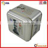 Hot Sale Tin Lovely Square Jewelly Tin Can thumbnail-5