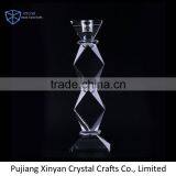 MAIN PRODUCT Excellent Quality Unique Clear Crystal Candle Holders on Sale thumbnail-1