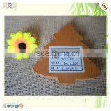 Natural Color Wooden Craft Carving Shape Butterfly Tree thumbnail-6