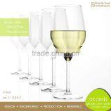 Unique OEM Personalised Decorative Pyrex Novelty Wine Glass Set thumbnail-6