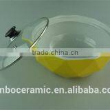 Ceramic Pots for Cooking Color Glazed With Glass Lid Cooking Pot Sets thumbnail-2