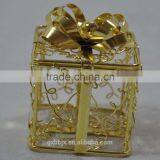 Handmade Metal Wire Gift Packaging Box thumbnail-5