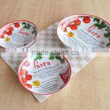 5pcs Ceramic Pasta Bowl Set With Decal thumbnail-1