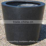 Round Polystone Planter thumbnail-1