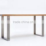 Hot Item Square Shape 28 Inch Iron Wood Furniture Table Feet thumbnail-1