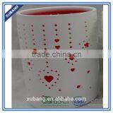 Ceramic Candle Cup Bamboo Shape Candle Holder Wholesale Candle Holder thumbnail-1