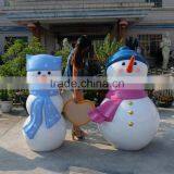 Wholesale Promotion Resin Craft Fiberglass Christmas Garden Statue Decorations thumbnail-4