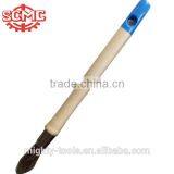 Wood Handle Bristle and PET Filamnet Mixed Round Paint Brush thumbnail-1