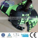 NMSAFETY 13 Knit Hi-viz Yellow Anti-impact TPR Gloves/mechanical Works Gloves thumbnail-1