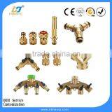 Short Brass 3-ways Y Shape Hose Connector thumbnail-6