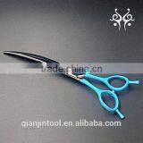 2017 New Arrival 440C Curved Scissors Dog Grooming Scissors Rubber Handle Pet Scissors thumbnail-3