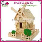 Children's Wooden Environmental 3d Puzzle Toys ,Modelling of the Temple of Heaven Fancy Toy thumbnail-1