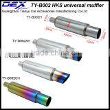 Stainless Steel Exhaust Hks Muffler thumbnail-1